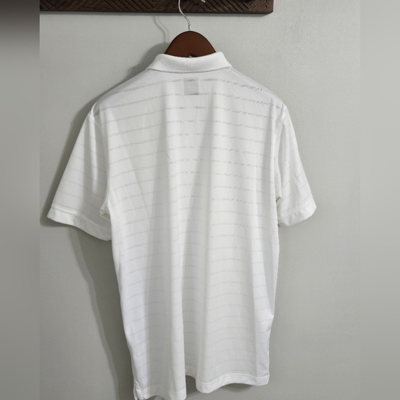 Callaway Men's Basic Short Sleeve Opti-Vent Open Mesh Polo Golf Shirt Size Large - Picture 3 of 9